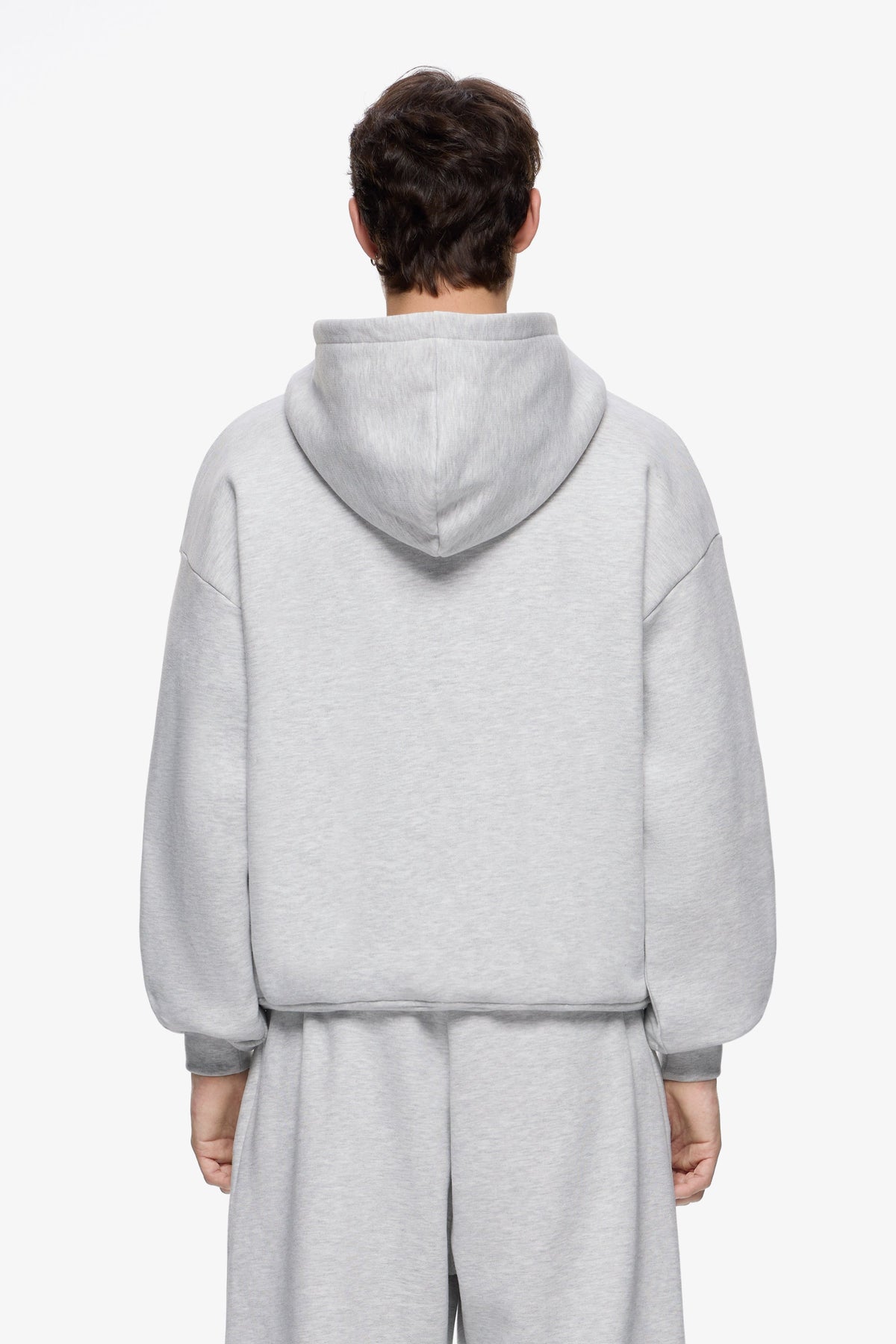 Heavy Blank Zip Hoodie