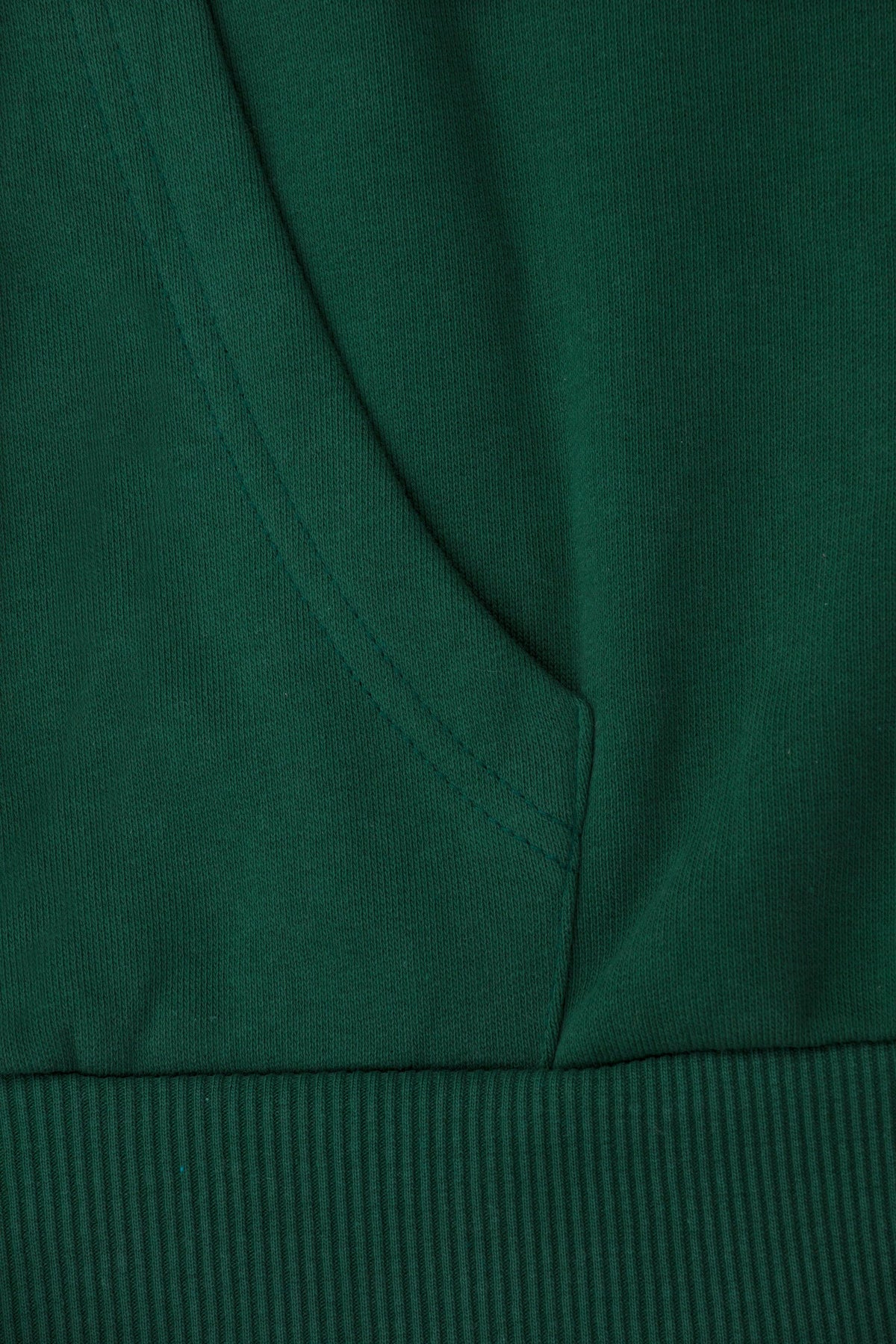 Heavy Blank Zip Hoodie
