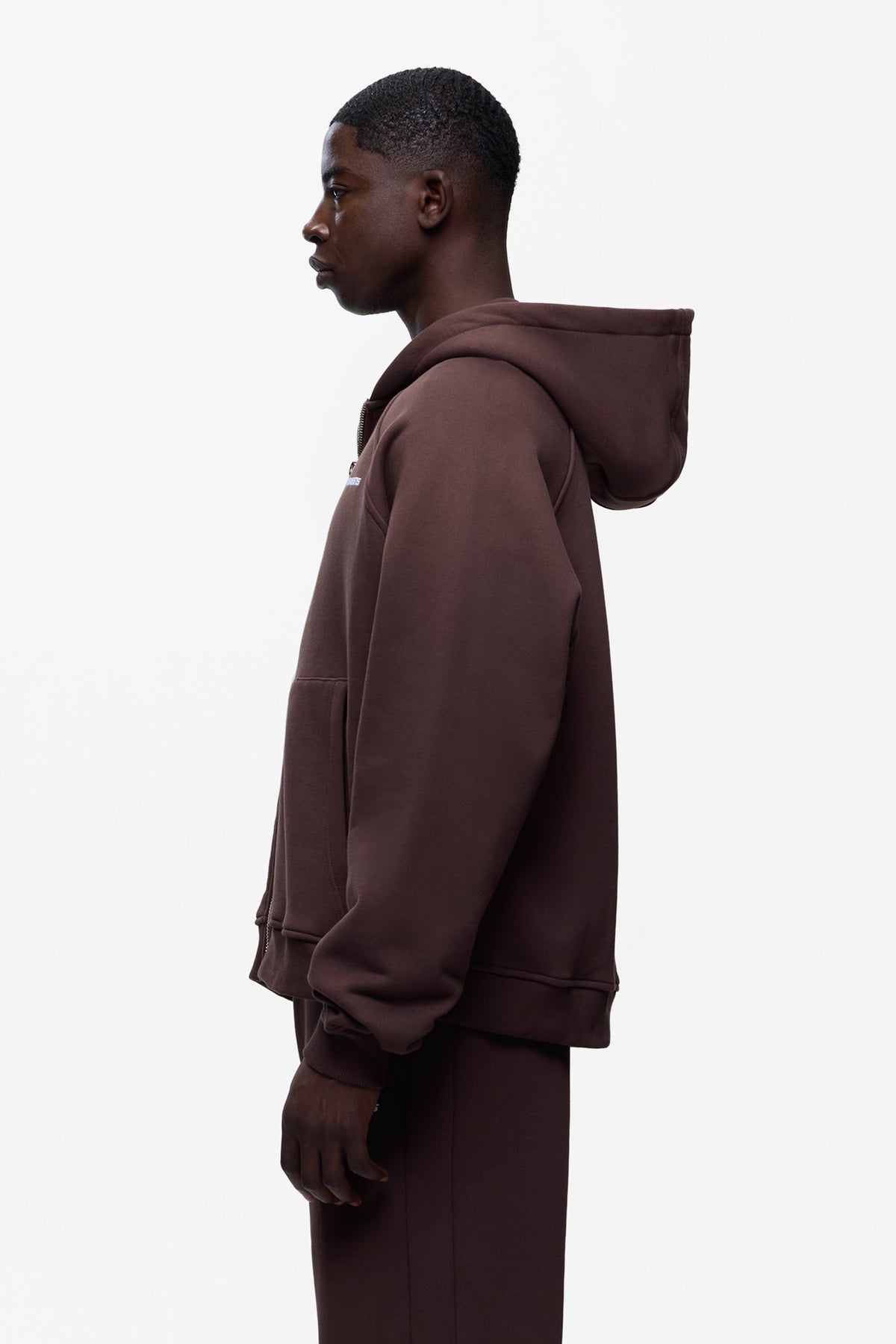 Logo Zip Hoodie