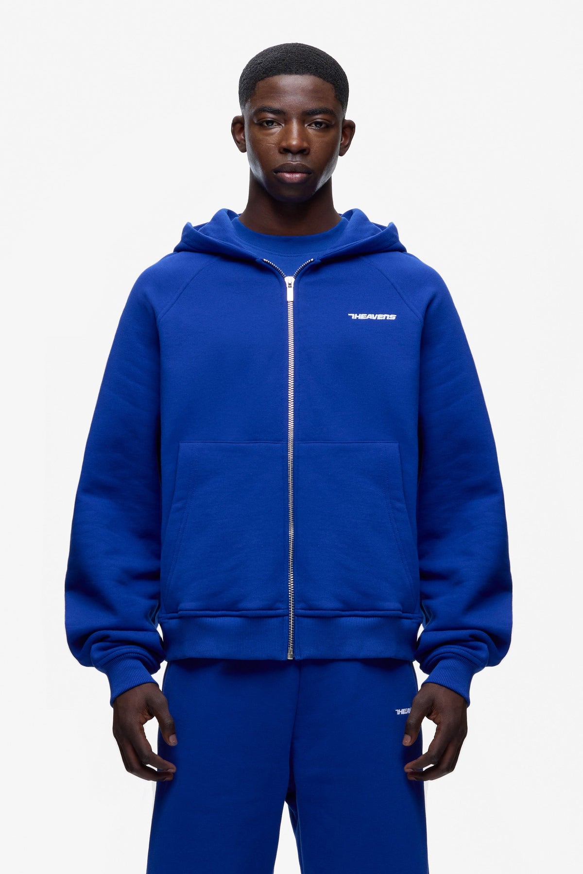 Logo Zip Hoodie