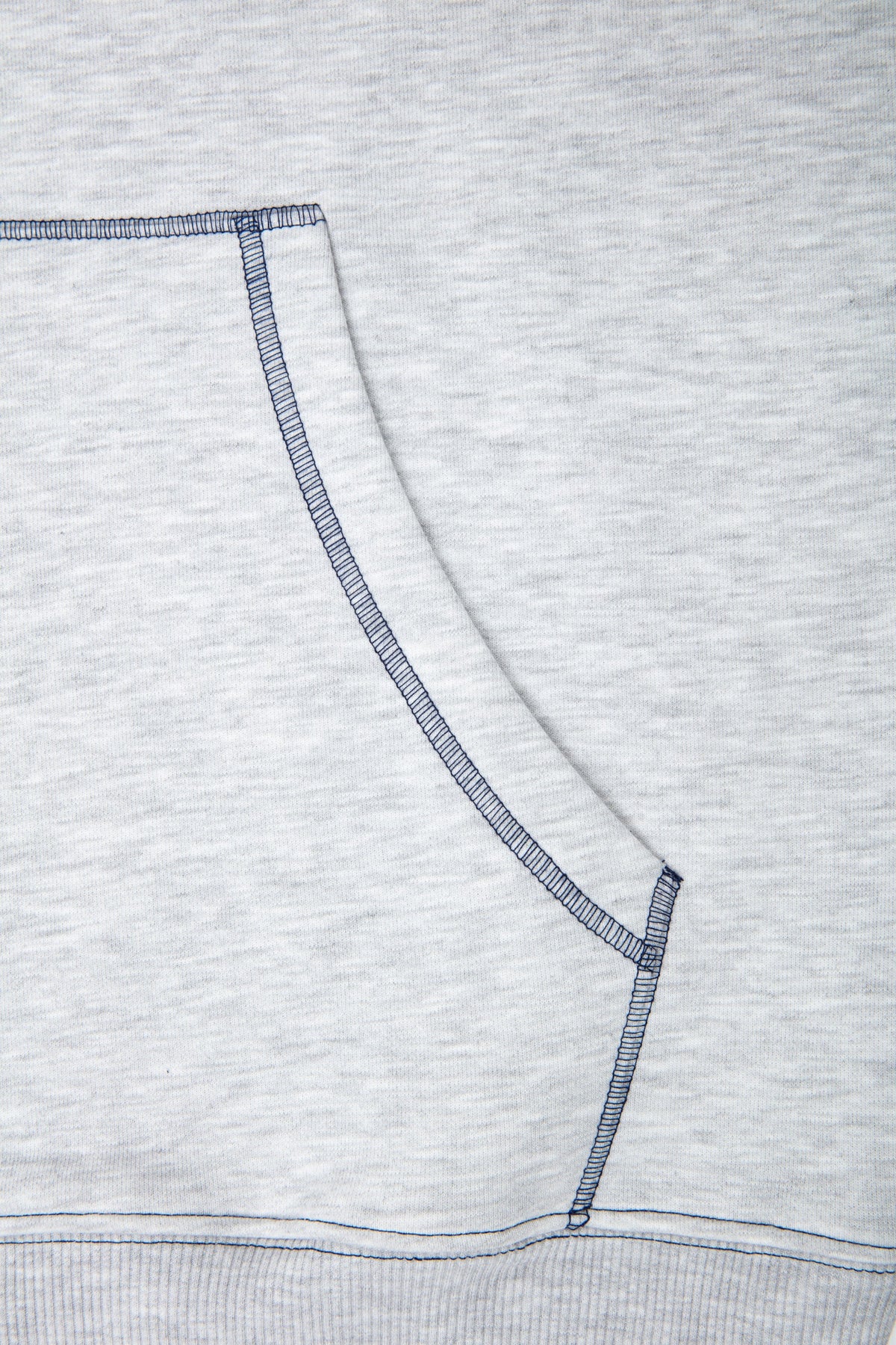 Contrast Zip Hoodie