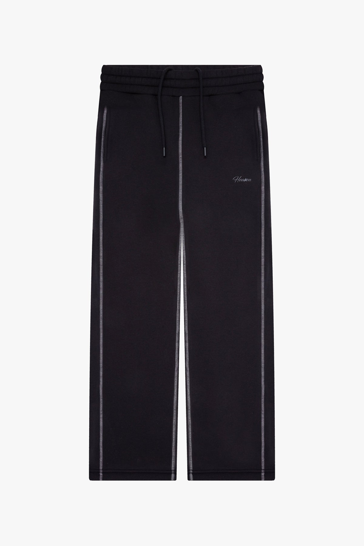 Contrast Open Leg Jogger