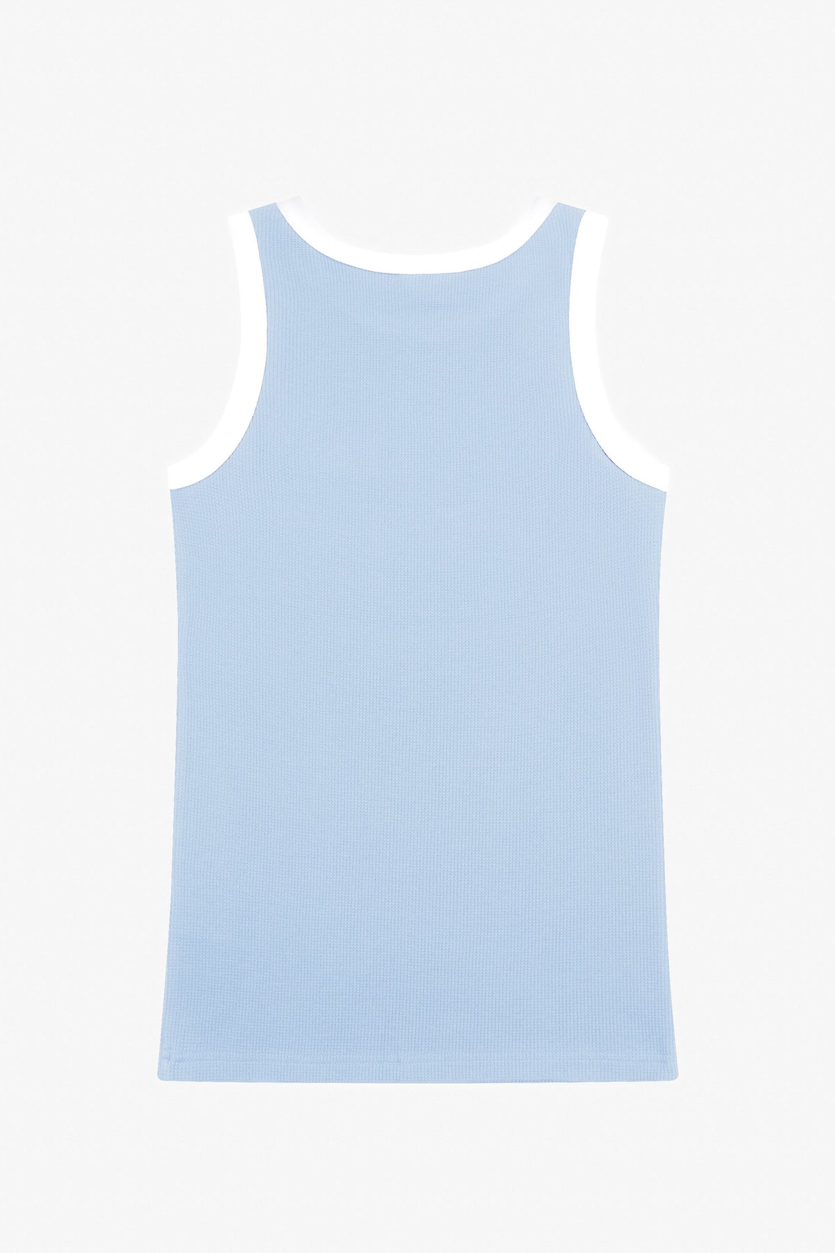 Script Waffle Tank Top