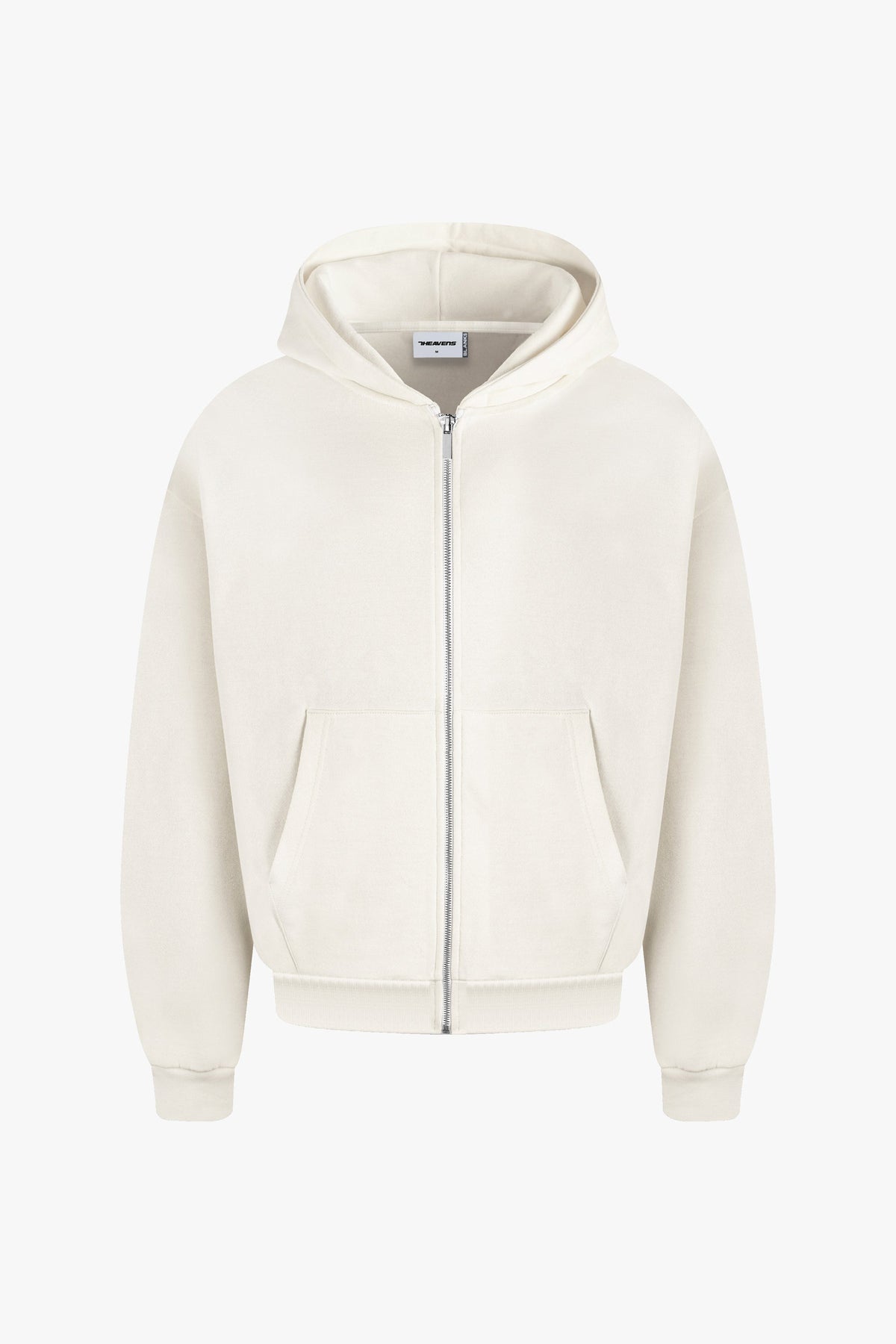 Heavy Blank Zip Hoodie