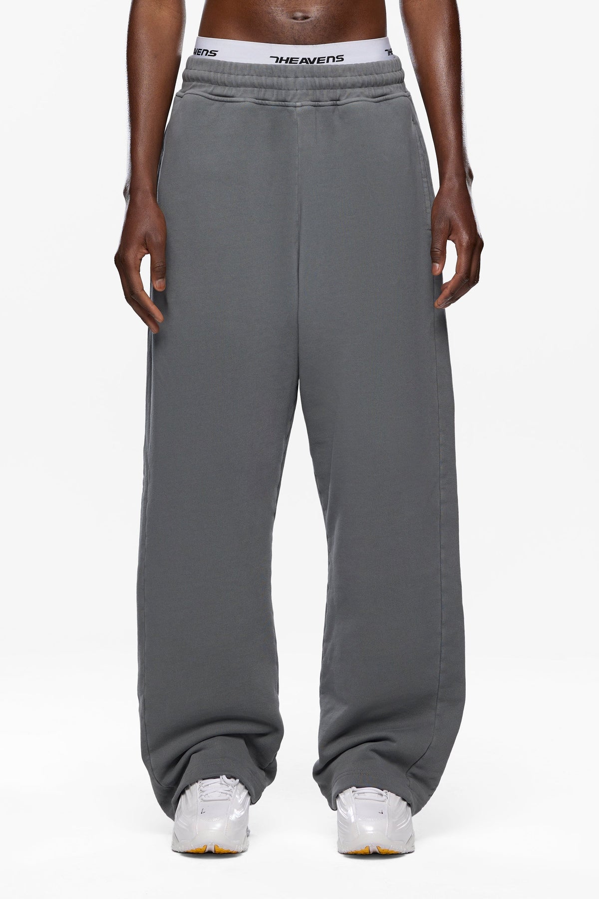 Washed Open Leg Jogger