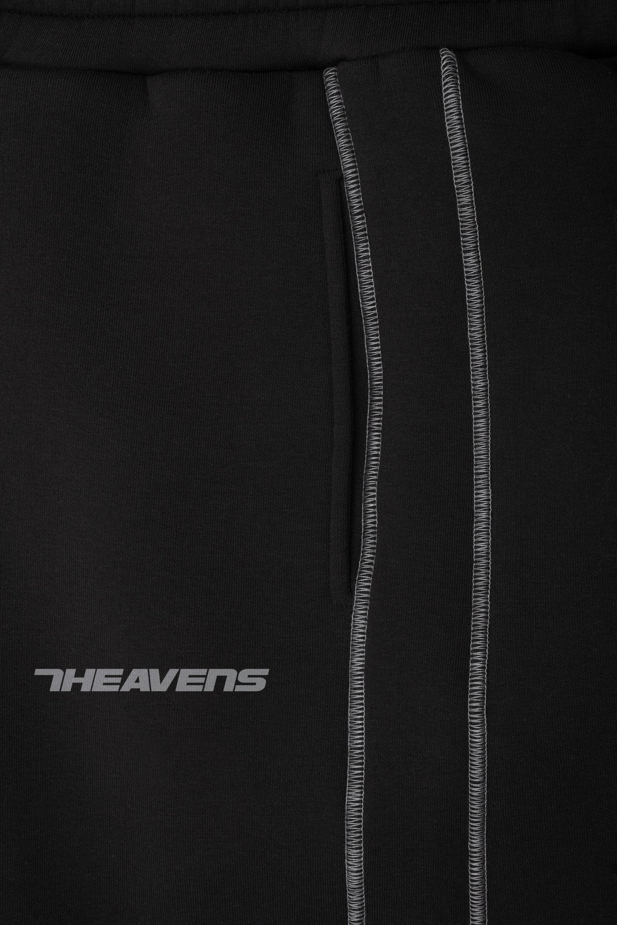 Contrast Open Leg Jogger