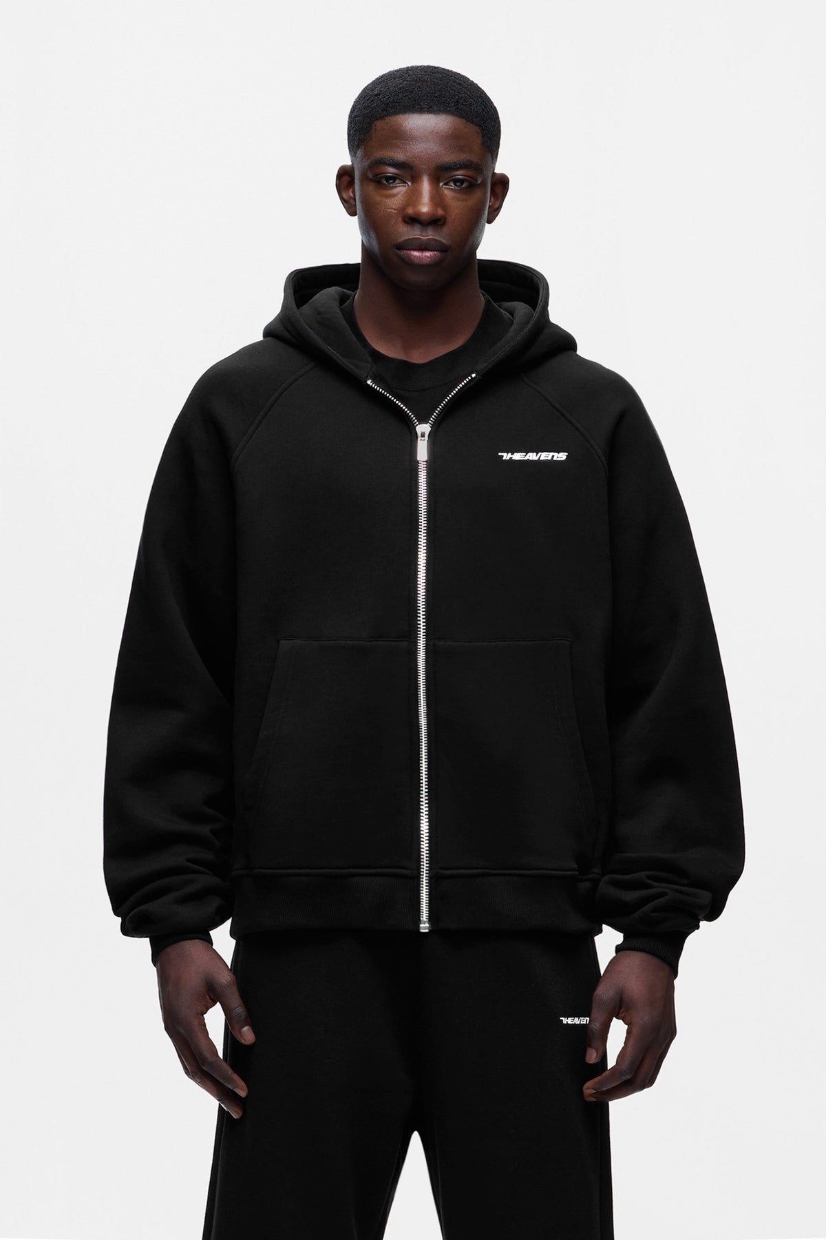 Logo Zip Hoodie