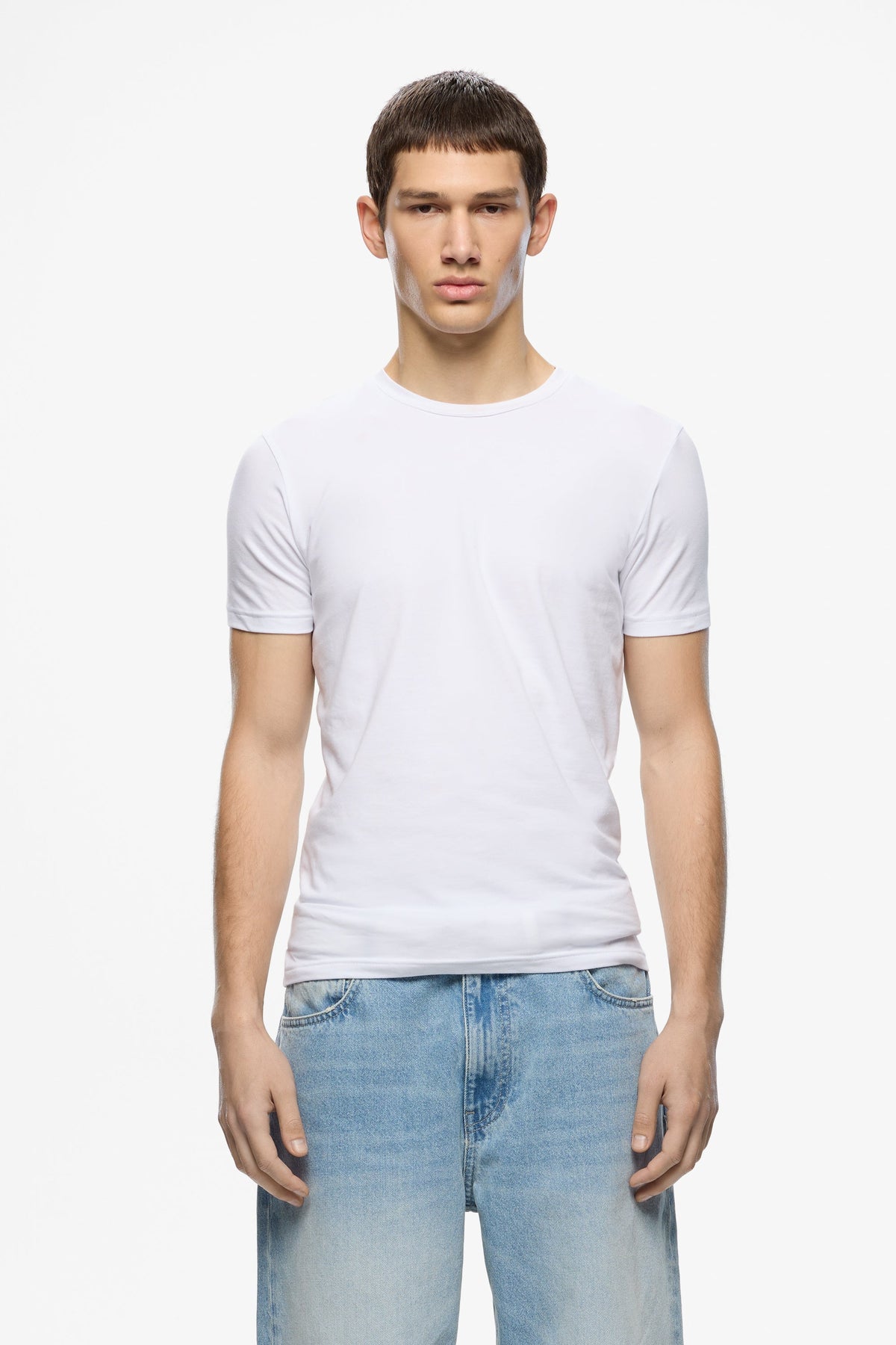 Slim T-Shirt - White / XXS