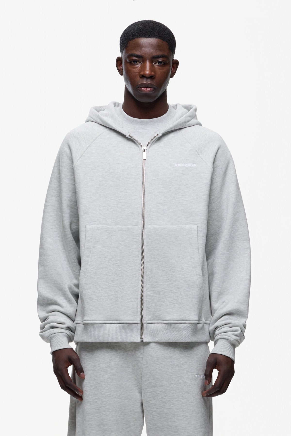 Logo Zip Hoodie