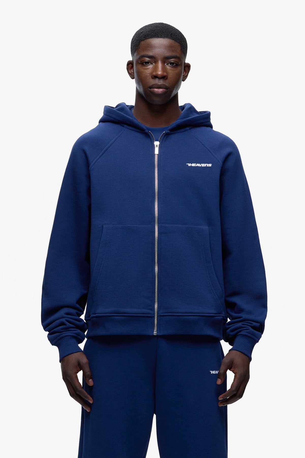 Logo Zip Hoodie