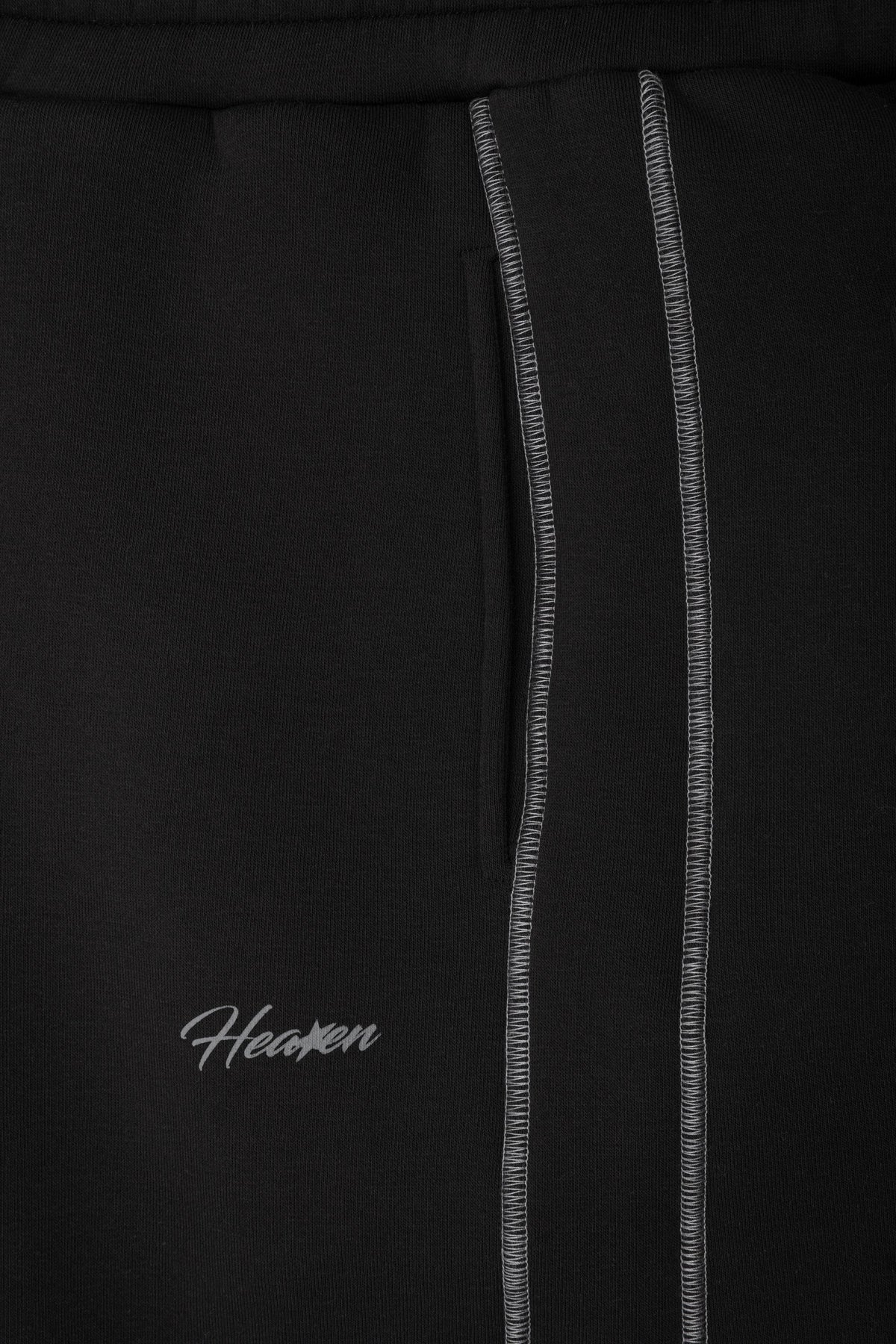 Contrast Open Leg Jogger
