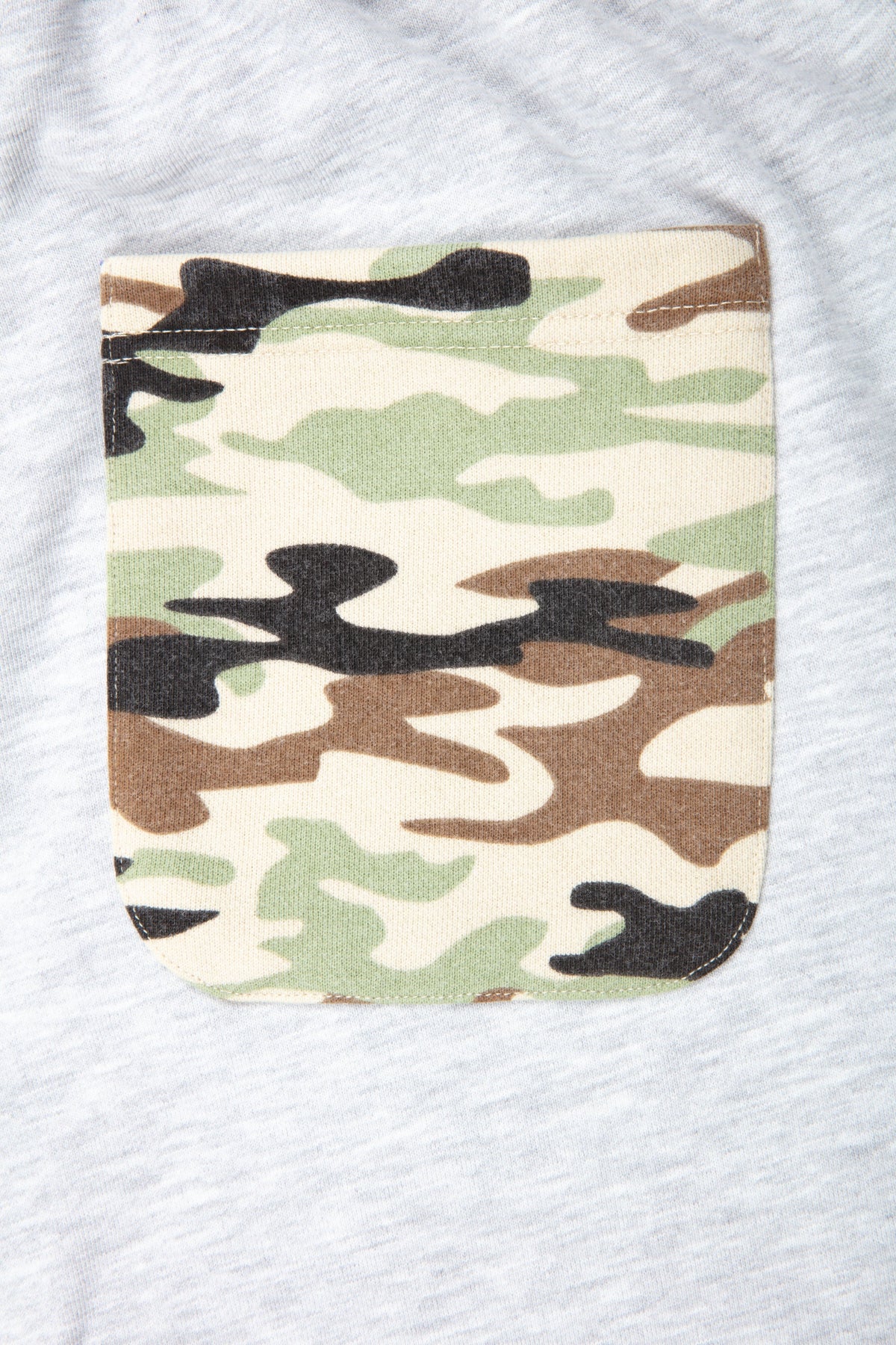 Camo Pocket Open Leg Jogger