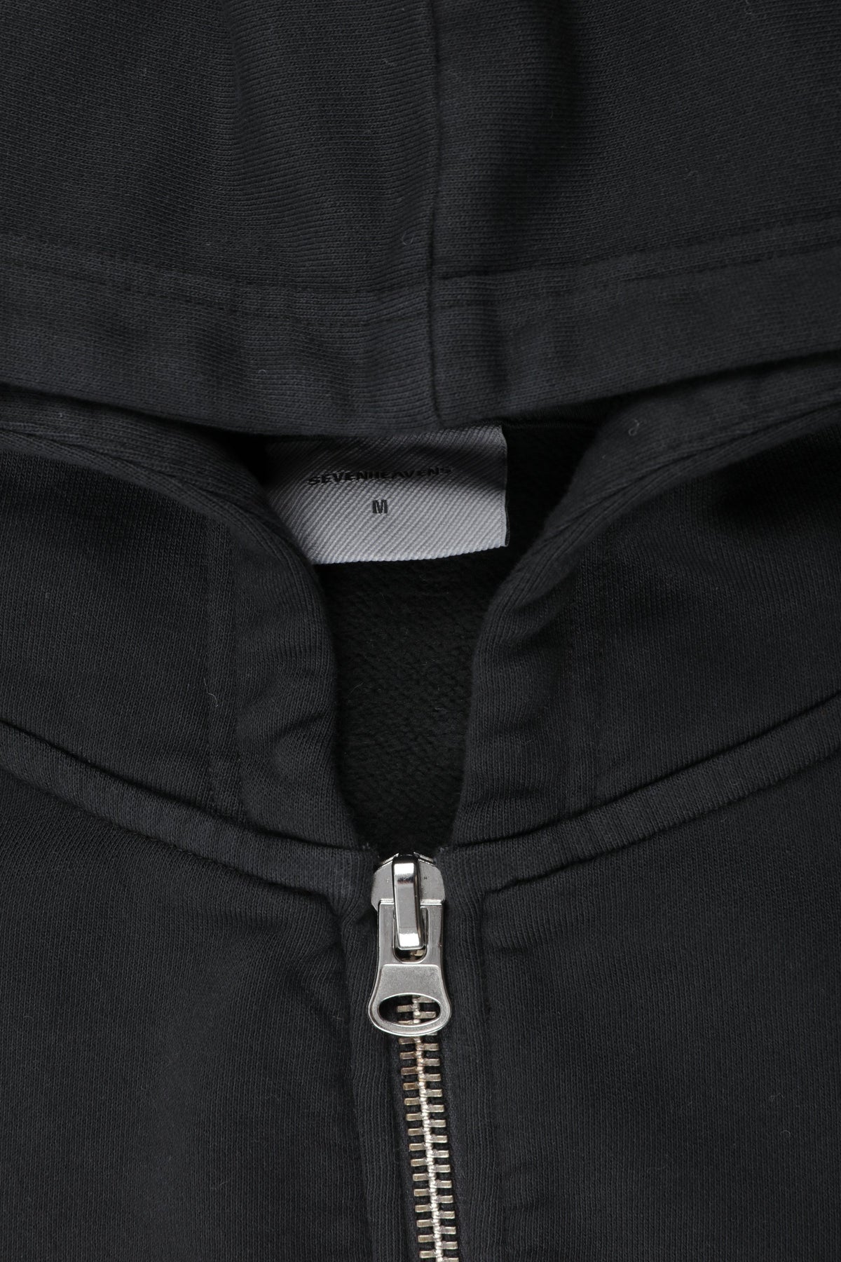 Washed Blank Zip Hoodie