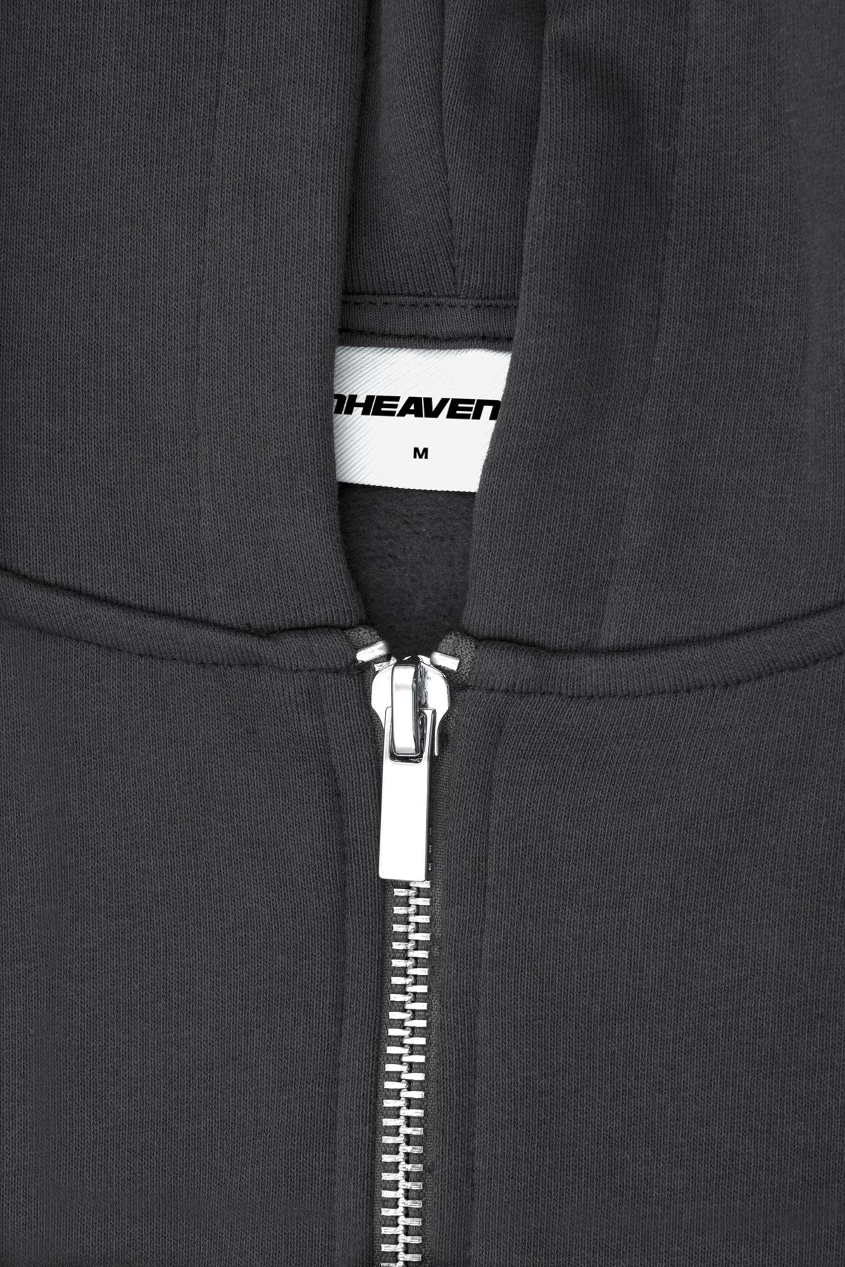 Heavy Blank Zip Hoodie