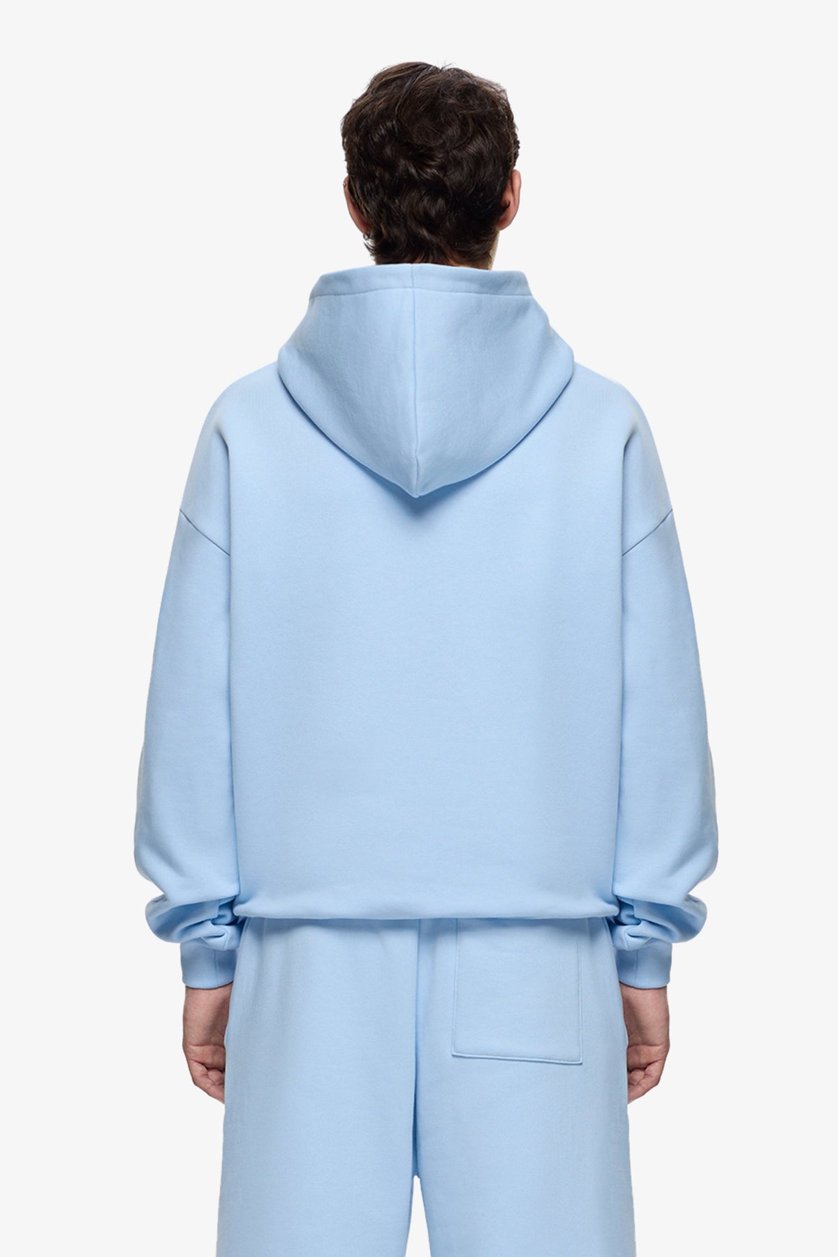 Heavy Blank Zip Hoodie