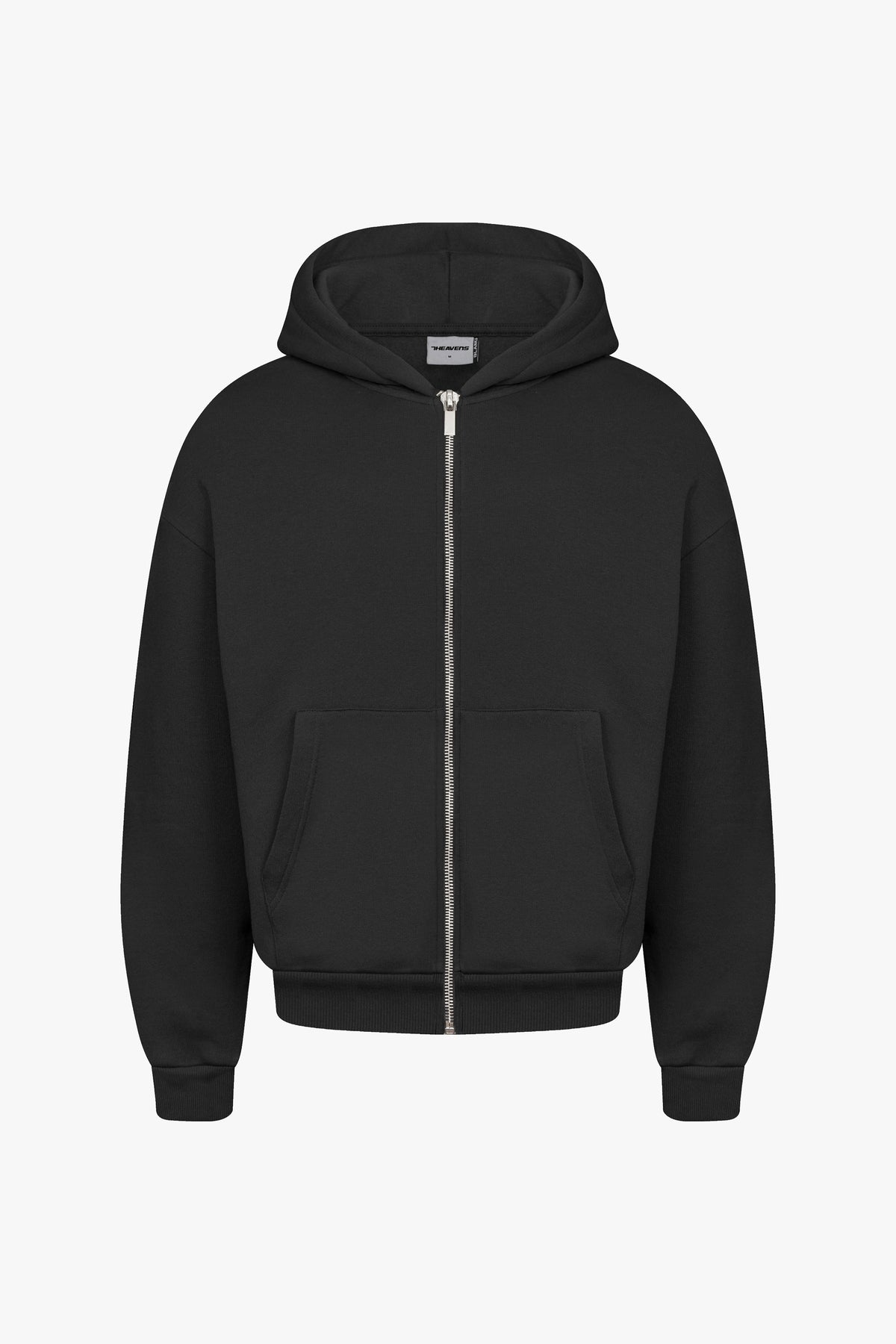 Heavy Blank Zip Hoodie