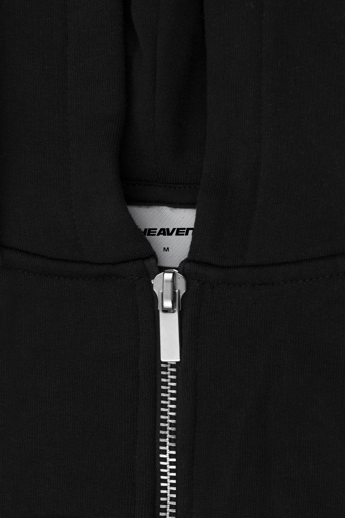 Heavy Blank Zip Hoodie