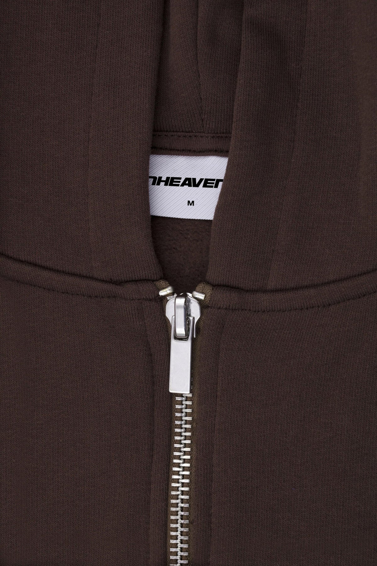 Heavy Blank Zip Hoodie