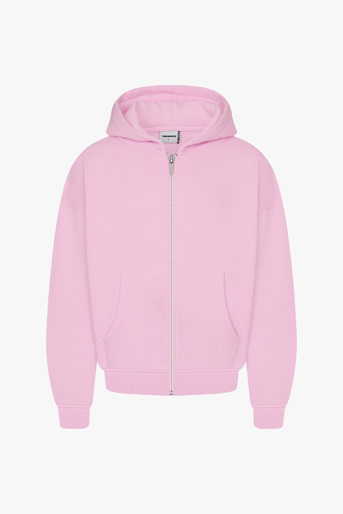 Heavy Blank Zip Hoodie