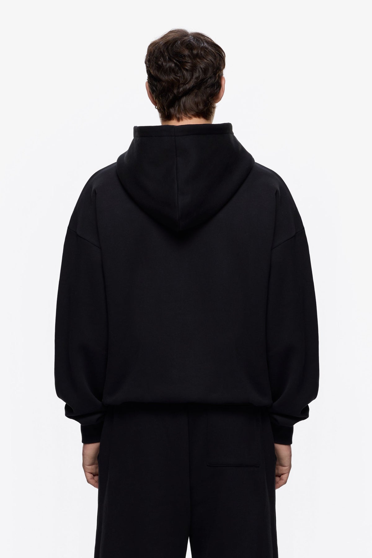 Heavy Blank Zip Hoodie