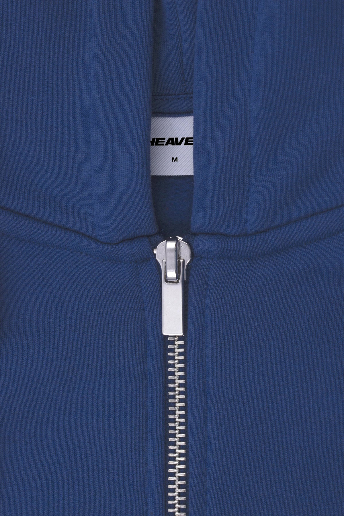 Heavy Blank Zip Hoodie