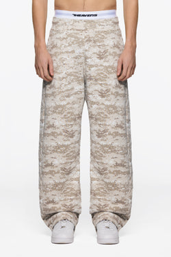 Digital Camo Open Leg Jogger