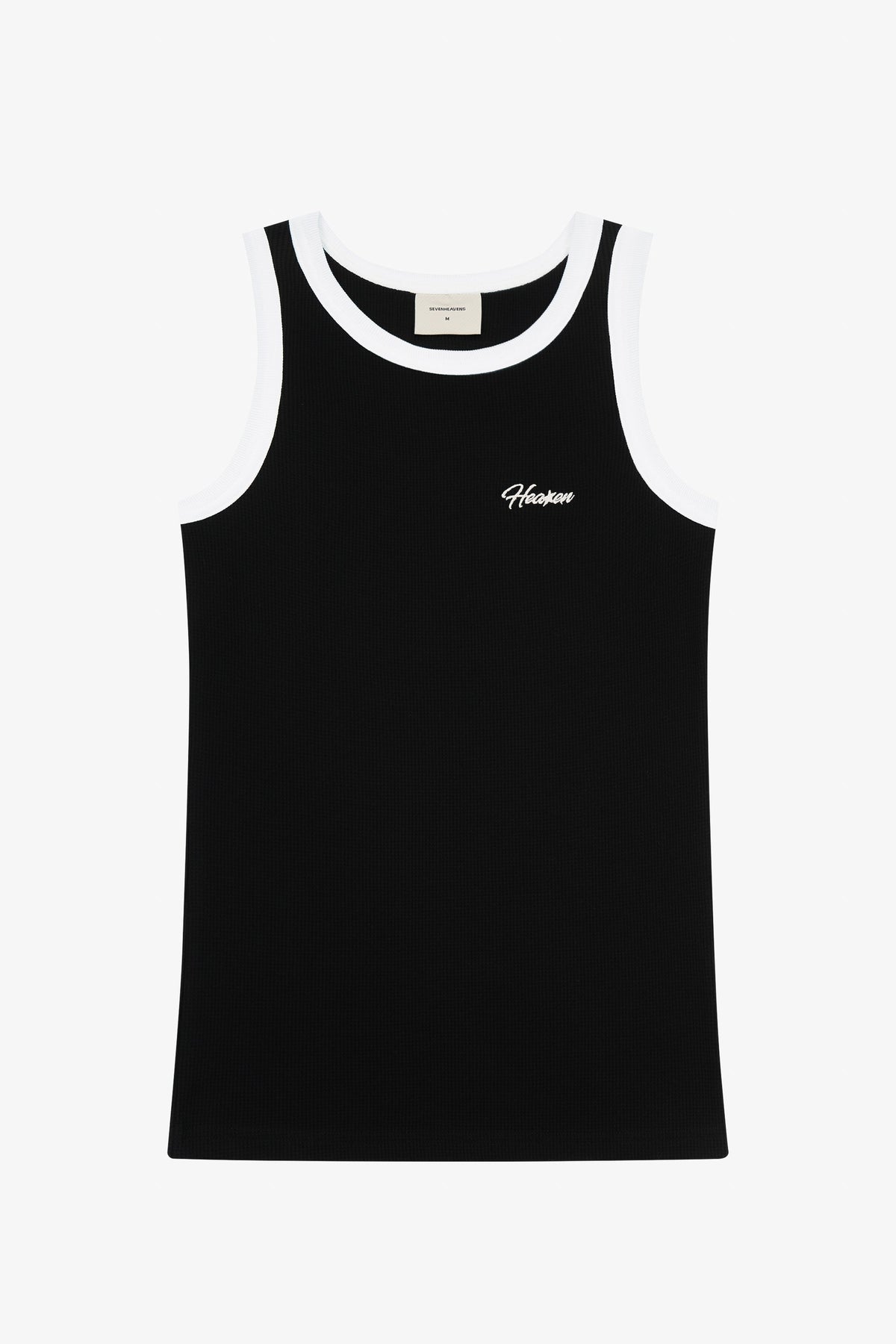 Script Waffle Tank Top
