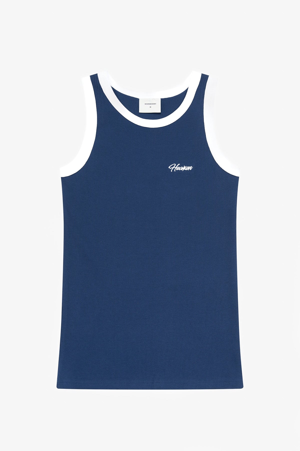 Script Waffle Tank Top