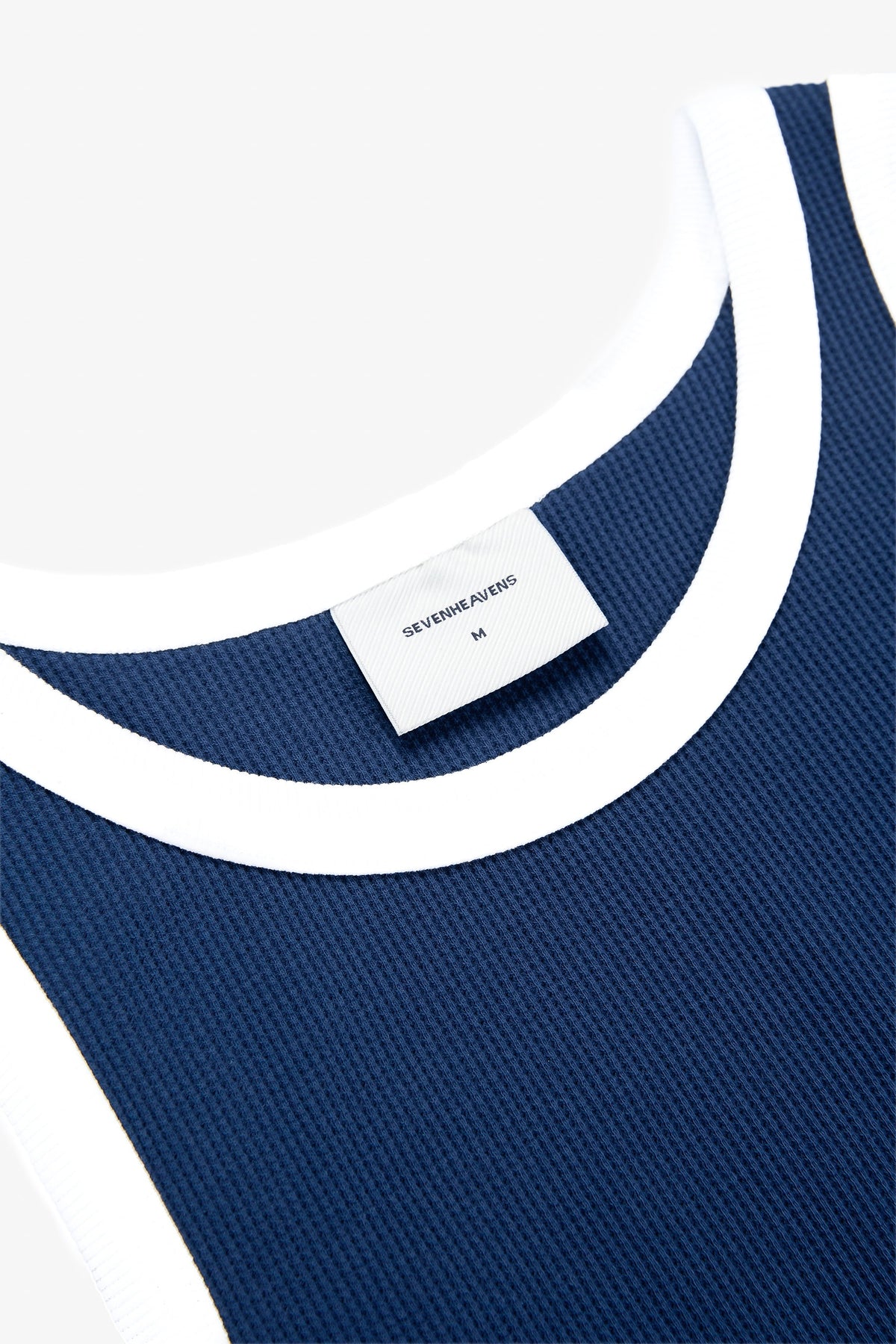 Script Waffle Tank Top