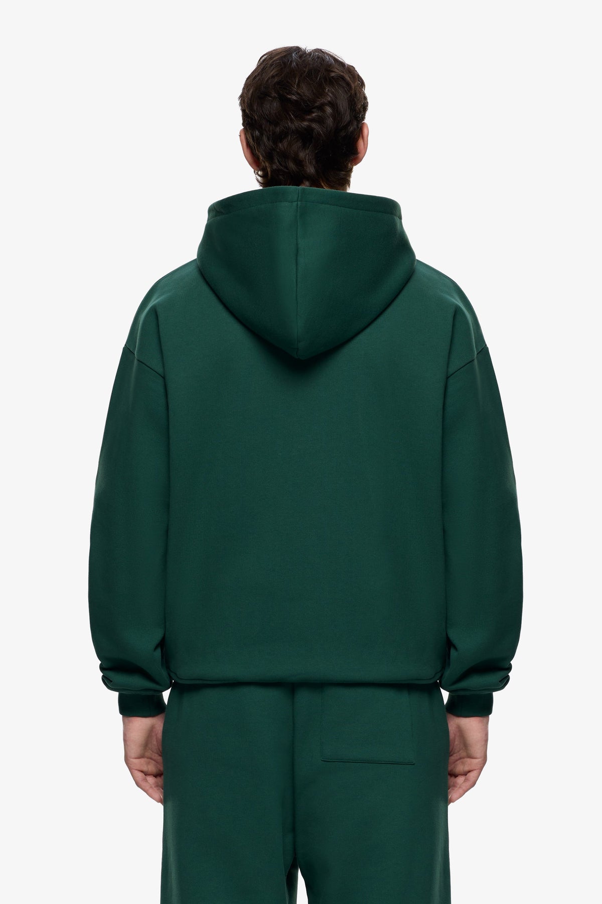 Heavy Blank Zip Hoodie